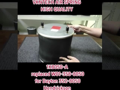 VKNTECH AIR SPRING 1K8050-A W01-358-8050 DAYTON HENDRICKSON için değiştirildi