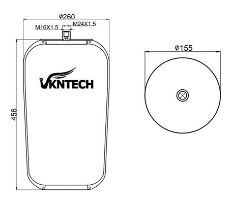 MERCEDES BENZ A 946 için kamyon hava yayı.320.39.21 Contitech 4737NP22 VKNTECH 1K4757SA MERCEDES BENZ A 946 tarafından değiştirildi.320.39.21 Contitech 4737NP22 PISTONUZ