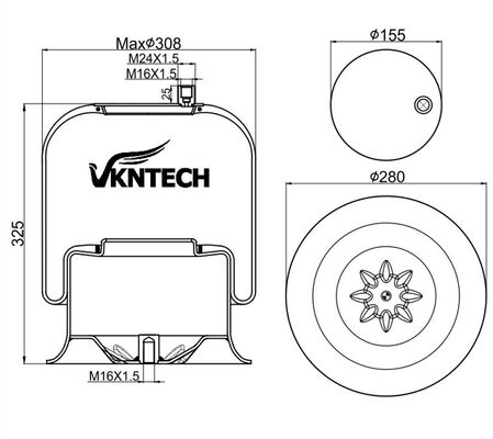 MERCEDES BENZ A 974.320.04.17 A 946.320.04.17 UYUMLU KAMYON HAVA YAYI Contitech 4757NP09 Dunlop D13T02 Goodyear 9520 CF Gomma 1VSC30026 206786 VKNTECH 1K4757-3 İLE DEĞİŞTİRİLMİŞTİR